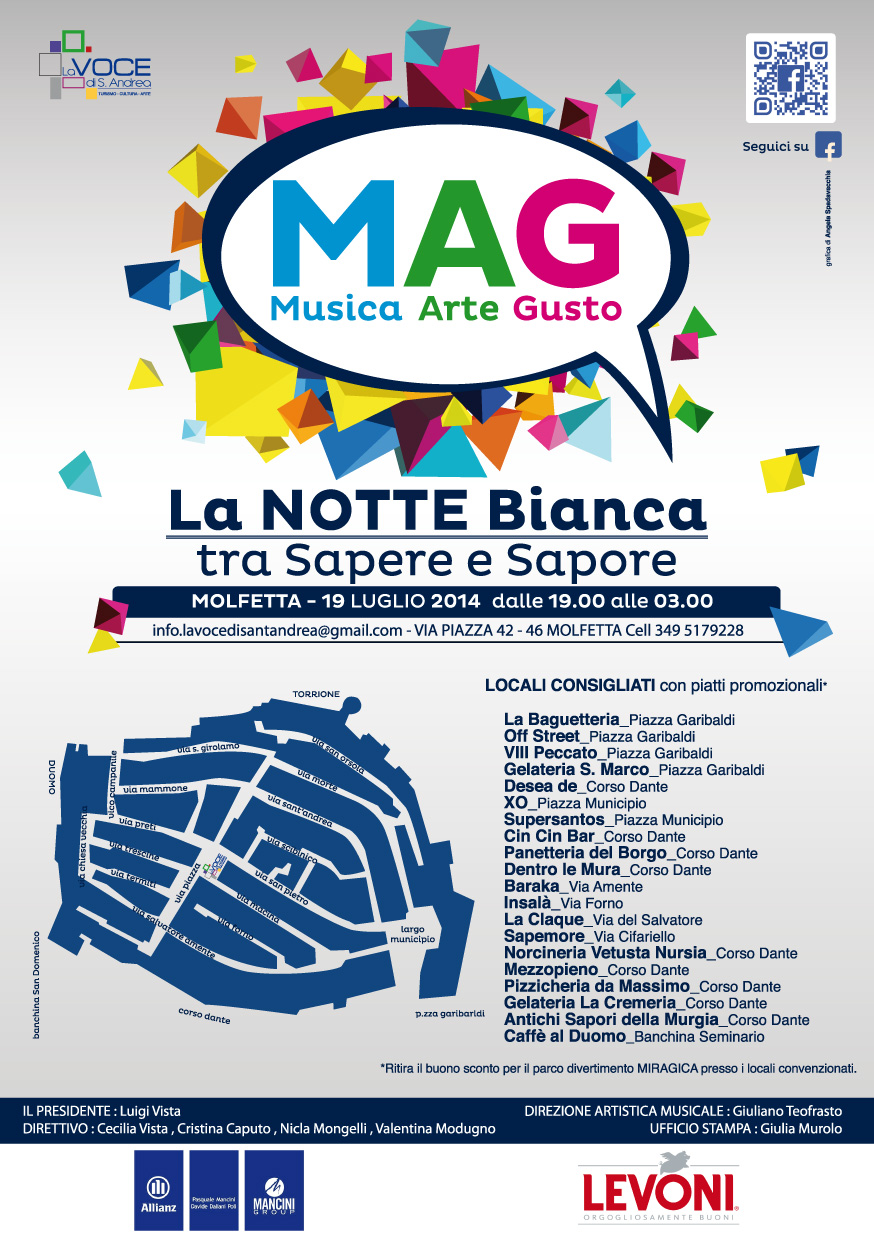 Programma Notte bianca Molfetta1